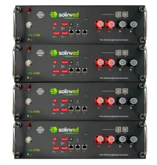 5,1 KWh 100Ah HV/LV Kapadokya Serisi Lityum Akü